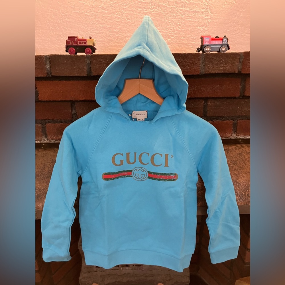 Kids Gucci 80s retro chic design hoodie